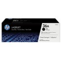 HP Confezione da 2 cartucce originali di Toner nero LaserJet 36A CB436AD