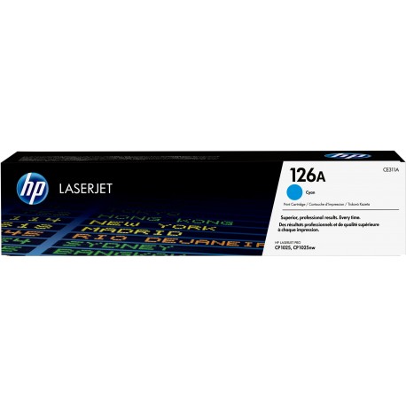 HP Cartuccia Toner originale ciano LaserJet 126A CE311A