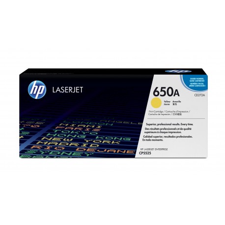 HP Cartuccia Toner originale giallo LaserJet 650A CE272A