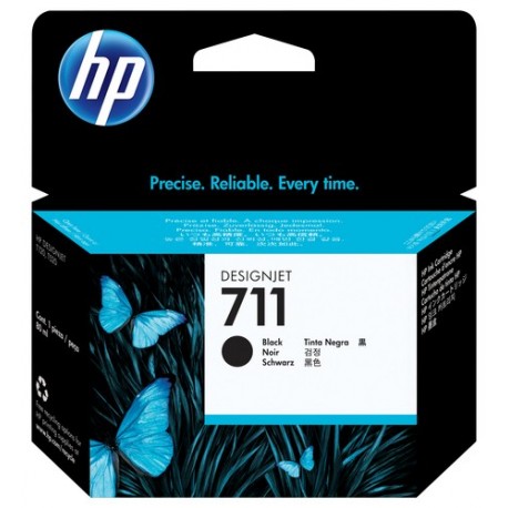 HP Cartuccia inchiostro nero DesignJet 711, 80 ml CZ133A