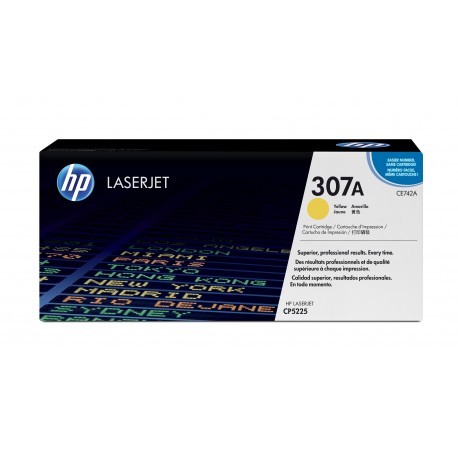 HP Cartuccia Toner originale giallo LaserJet 307A CE742A