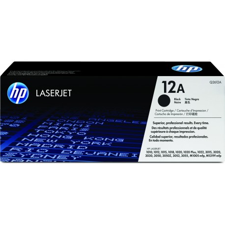 HP Cartuccia Toner originale nero LaserJet 12A Q2612A