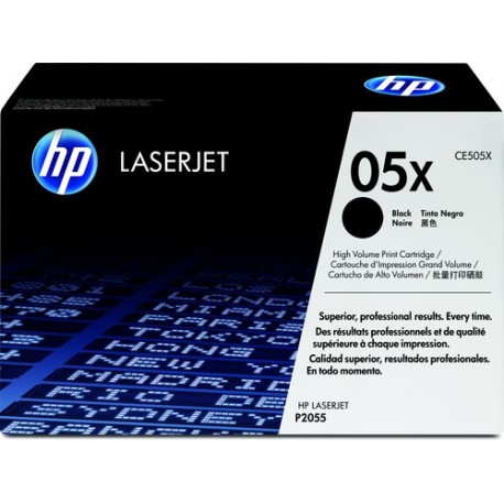 HP Cartuccia Toner originale nero ad alta capacit LaserJet 05X CE505X