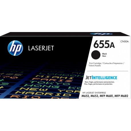 HP Cartuccia toner nero originale LaserJet 655A CF450A