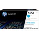 HP Cartuccia toner ciano originale LaserJet 655A CF451A