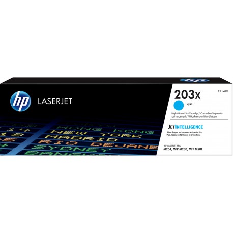 HP Cartuccia toner ciano originale ad alta capacit LaserJet 203X CF541X