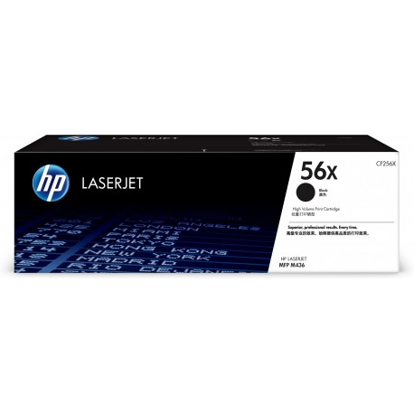 HP Cartuccia toner nero ad alta capacit originale LaserJet 56X CF256X