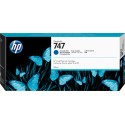 HP Cartuccia di inchiostro blu cromatico 747 DesignJet da 300 ml P2V85A