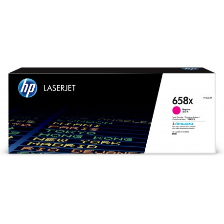 HP Cartuccia toner magenta originale LaserJet 658X ad alta capacit W2003X