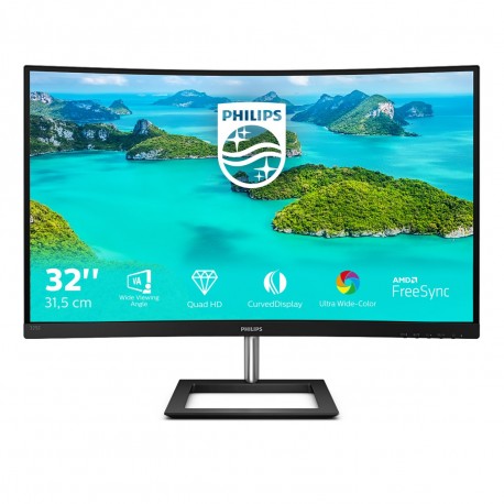 Philips E Line 325E1C00 Monitor PC 80 cm 31.5 2560 x 1440 Pixel Quad HD LCD Nero
