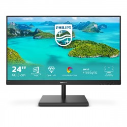 Philips E Line 245E1S00 LED display 60,5 cm 23.8 2560 x 1440 Pixel 2K Ultra HD LCD Nero