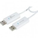 Kentron Connettore USB per Tastiere e Mouse Bianco KEJ5